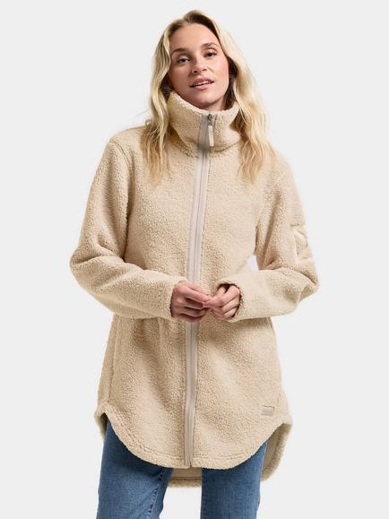 Didriksons Umi Pile Fleece Jacket, Clay Beige