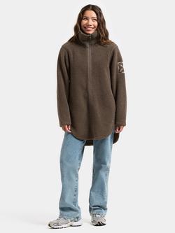 Didriksons Umi Pile Fleece Jacket - view 2, Dark Mocha