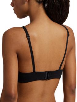 Polo Ralph Lauren Love Lace Plunge Bra, Onyx - view 2, Onyx