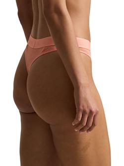 Polo Ralph Lauren Shadow Stripe Thong, Soft Citrine - view 2, Soft Citrine