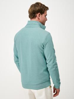 Crew Clothing Birdseye Half Zip Jumper - view 2, Dark Green