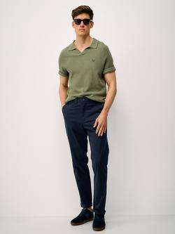 Crew Clothing Cotton Rich Slim Fit Chinos, Navy Blue, Navy Blue