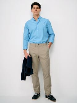 Crew Clothing Cotton Rich Slim Fit Chinos, Stone