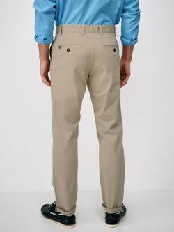 Crew Clothing Cotton Rich Slim Fit Chinos - view 2, Stone