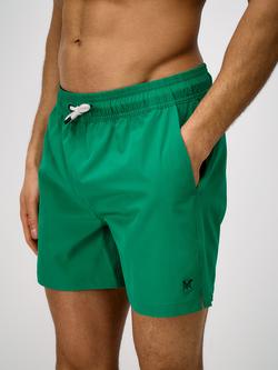 Crew Clothing Plain Swim Shorts, Mid Green, Mid Green
