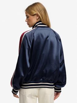 Superdry Suika Track Jacket, Richest Navy - view 2, Richest Navy