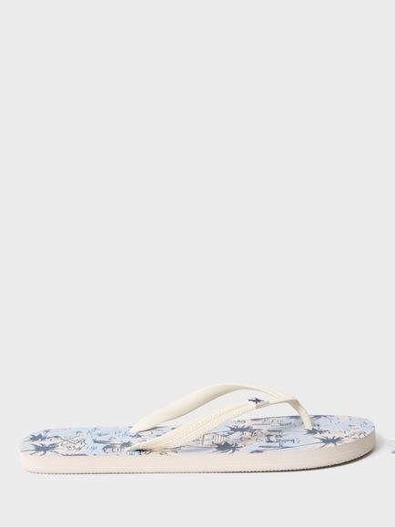 Crew Clothing Flip-Flops, Light Blue, Light Blue