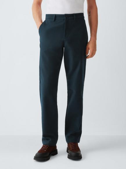 John Lewis Moleskin Trousers, Navy, Navy