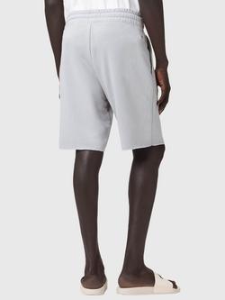 AllSaints Helix Straight Fit Sweat Shorts, Soft Ash Grey - view 2, Soft Ash Grey