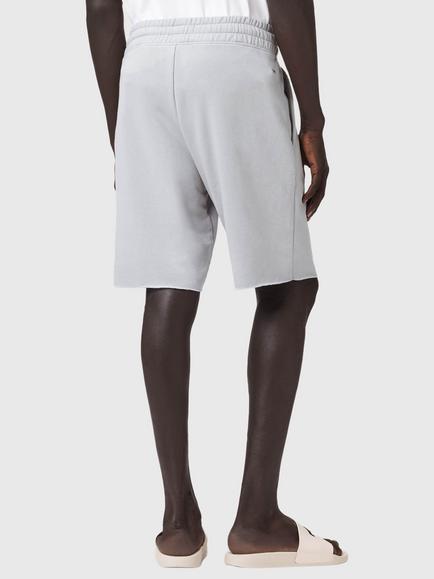 AllSaints Helix Straight Fit Sweat Shorts, Soft Ash Grey - view 2, Soft Ash Grey