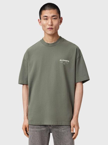 AllSaints Underground T-Shirt, Maple Green