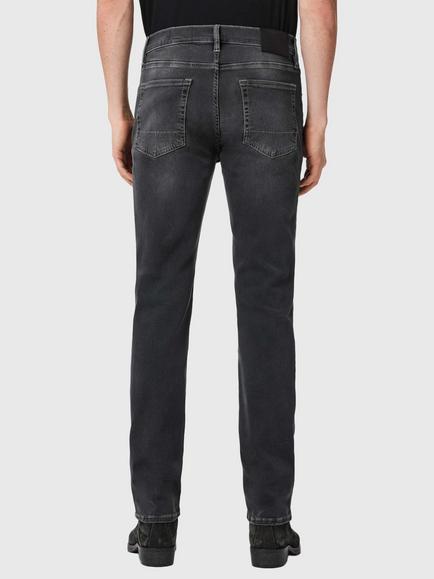 AllSaints Sid Ultra Mid Rise Jeans, Grey Black - view 2, Grey Black
