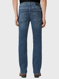 AllSaints Sid Slim Fit Mid Rise Jeans, Indigo Mid - view 2, Indigo Mid