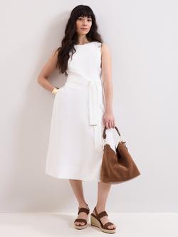 Phase Eight Marta Open Back Midi Dress, White