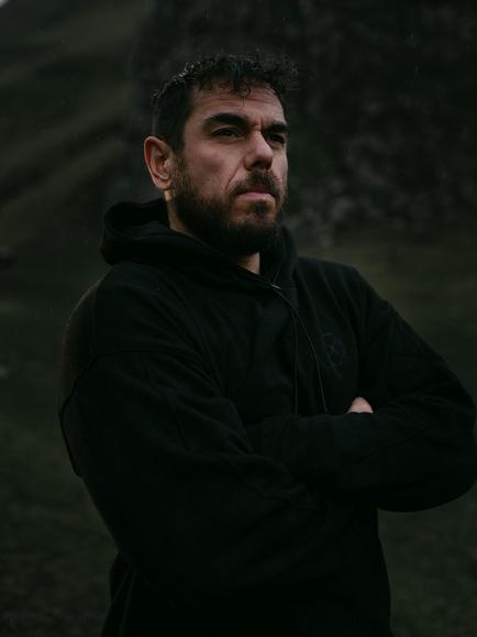 Gym King Stoic Esja Cotton Hoodie - view 2, Volcanic Black