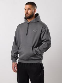 Gym King Stoic Esja Cotton Hoodie, Onyx Grey
