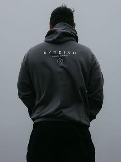 Gym King Stoic Esja Cotton Hoodie - view 2, Onyx Grey