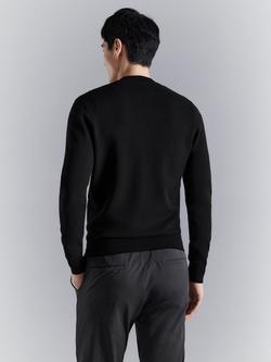 Mango Zip-Through Cardigan - view 2, Black