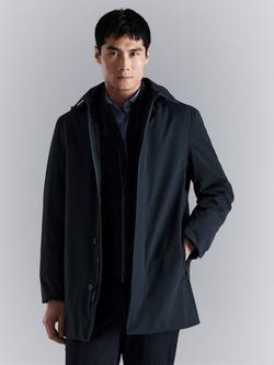 Mango Parka Jacket, Navy, Navy