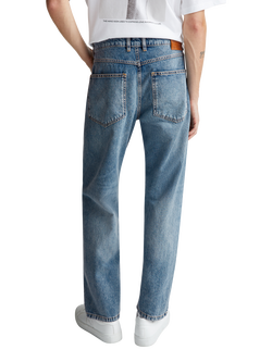 Benetton Loose Fit Denim Jeans, Light Blue - view 2, Light Blue
