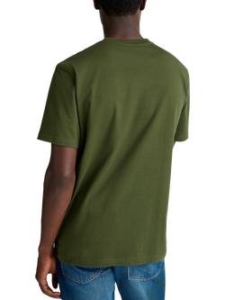 Benetton Short Sleeve T-Shirt - view 2, Dark Military Green