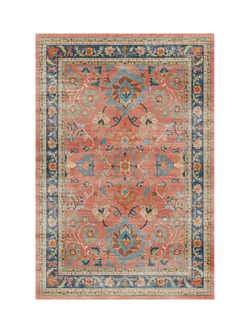 Ruggable Calabria Rug, Coral/Multi