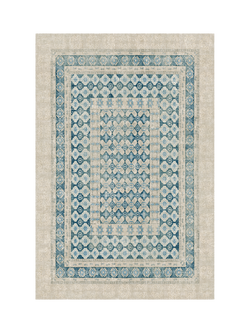 Ruggable Cyrus Rug, Neutral/Blue