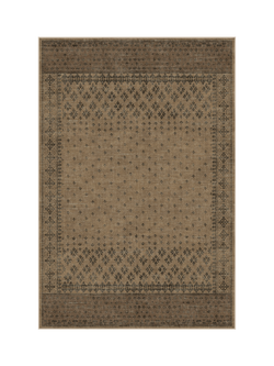 Ruggable Fernanda Rug, Black/Tan, Black/Tan