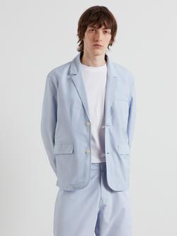 Farah Biggs Archive Unlined Blazer, Sky Blue, Sky Blue