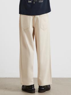 Farah Sambrano Archive Reinforced Canvas Trousers, Ecru, Ecru