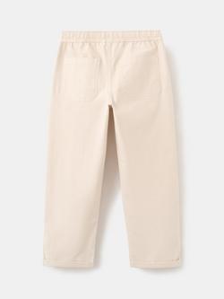 Mango Kids' Straight Fit Trousers - view 2, Sand