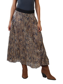Traffic People Hera A Little Breeze Midi Skirt, Navy, Navy