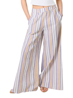 Traffic People Rene Dorris Rocks Trousers, Purple/Multi, Purple/Multi