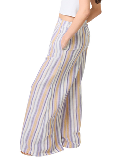 Traffic People Rene Dorris Rocks Trousers, Purple/Multi - view 2, Purple/Multi