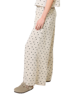 Traffic People Rene Spanish Harlem Trousers, Cream/Black - view 2, Cream/Black