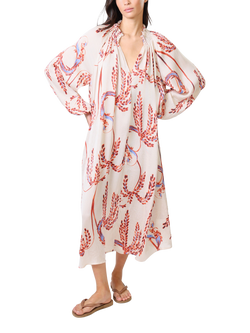 Traffic People Milo Birds of a Feather Dress, Cream, Cream