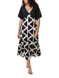 Traffic People Evie Broken Promises Dress, Black And White, Black And White