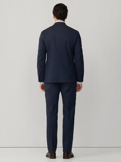 Hackett London Wool Travel Suit, Blue - view 2, Blue
