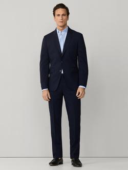 Hackett London Single Breasted Blazer and Trousers Set, Navy, Navy