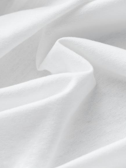 John Lewis Warm & Cosy Brushed Cotton Deep Fitted Sheet - view 2, White