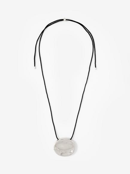 Mint Velvet Stud Rope Necklace, Silver, Silver