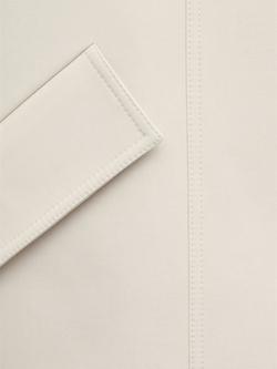 Mango Funnel Neck Parka, Vanilla - view 2, Vanilla