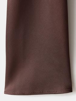 Mango Bias Silhouette Maxi Dress, Brown - view 2, Brown