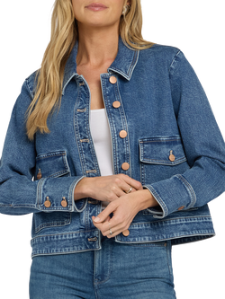 NYDJ Oversized Pocket Denim Jacket, Salton, Salton