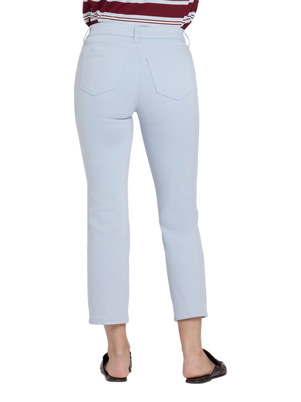 NYDJ Marilyn Straight Ankle Jeans - view 2, Blue Clover