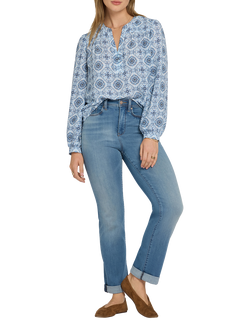 NYDJ Marilyn Sure Stretch® Straight Jeans, Port Sea, Port Sea