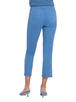 NYDJ Marilyn Straight Ankle Jeans - view 2, Seven Seas