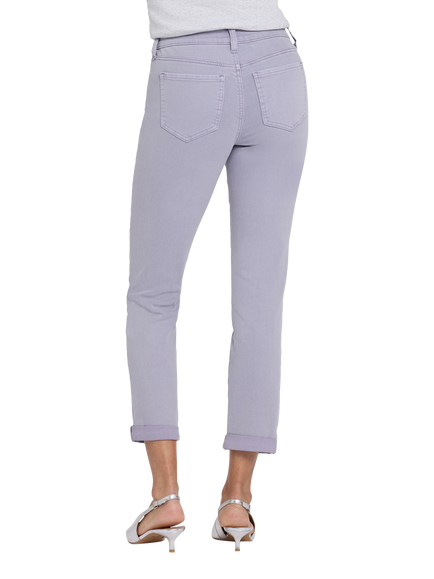 NYDJ Sheri Slim Straight Ankle Jeans - view 2, Vintage La Vender