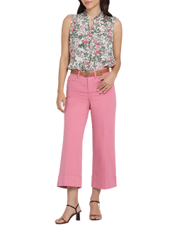 NYDJ Teresa Wide Leg Ankle Jeans, Desert Rose, Desert Rose