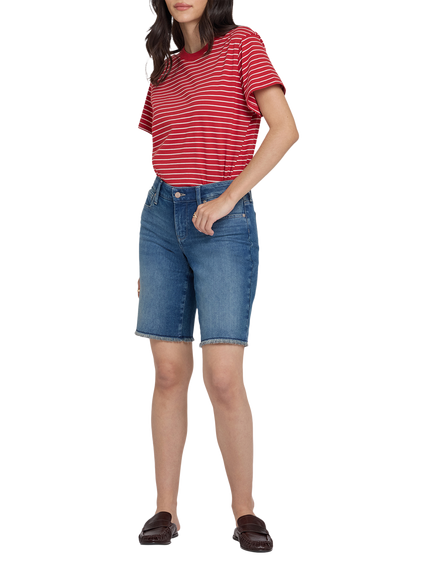 NYDJ Boyfriend Denim Shorts in Re-New™ Denim, Breezy Palms